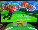 Cyber Tiger Nintendo 64 N64 Original Game | 2000 Tested & Cleaned | Authentic