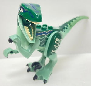 LEGO Minifigure Raptor Blue 2015 Jurassic World Velociraptor | 75917 Raptor Rampage
