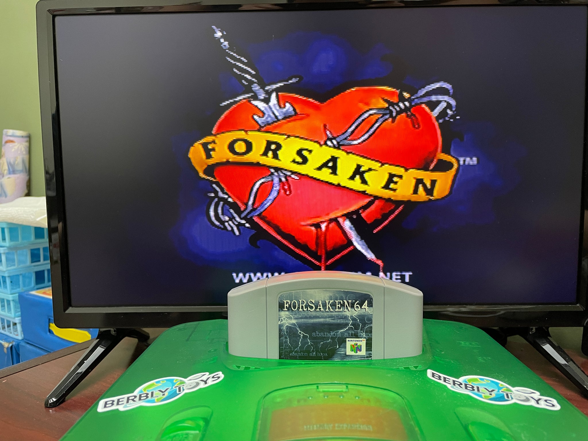 Forsaken 64 Nintendo 64 N64 Original Game | 1998 Tested