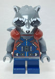 LEGO Minifigure Rocket Raccoon 2018 Marvel Super Heroes | Avengers: Infinity War | 76102 Thor's Weapon Quest