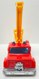 Lesney Matchbox 1977 Superfast #13 Simon Snorkel Fire Engine | Crane Firetruck w/ Plastic Man