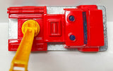 Lesney Matchbox 1977 Superfast #13 Simon Snorkel Fire Engine | Crane Firetruck w/ Plastic Man