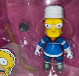 The Simpsons Grampa Bart Simpson (Hockey) 5" Jakks Pacific Action Figure Wave 5