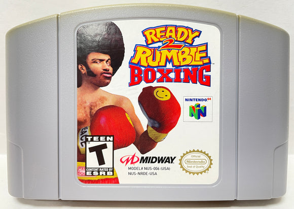 Ready 2 Rumble Boxing Nintendo 64 N64 Original Game | 1999 Tested & Cleaned | Authentic