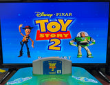 Toy Story 2: Buzz Lightyear to the Rescue Nintendo 64 N64 Original Game with Manual | 1999 Tested Cleaned | Authentic