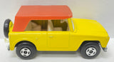 Lesney Matchbox 1969 Superfast #18 Field Car | Yellow Body |  Brown Roof
