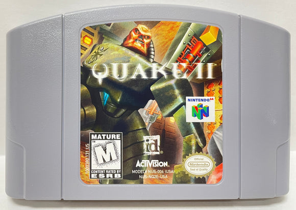 Quake 2 Nintendo 64 N64 Original Game | 1999 Tested & Cleaned | Authentic