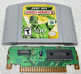 Army Men Sarge's Heroes 2 Nintendo 64 N64 Original Game w/ Manual | 2000 Tested & Cleaned