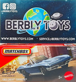 Matchbox 1963 Chevrolet Corvette Power Grabs | #83 Diecast 1:64 Model