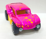 Lesney Matchbox 1970 Superfast #30 Beach Buggy | Pink Body Yellow Spots