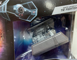 Hot Wheels Starships Star Wars Darth Vader's Tie Fighter w/ BONUS Death Star Piece | Commemorative Series 4 of 9