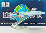 Micro Machines Star Trek USS Enterprise NCC-1701-D (Galaxy Class) Starship W/ Stand Galoob | MFG 1993