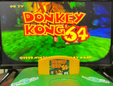 Donkey Kong 64 Nintendo 64 N64 Original Game | 1999 Tested & Cleaned | Authentic