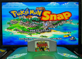 Pokemon Snap Nintendo 64 N64 Original Game with Manual | 1999 Tested & Cleaned | Authentic