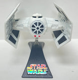 Star Wars Titanium Series Darth Vader's Tie Advanced X1 Starfighter With Stand | Hasbro | MFG 2007