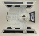Star Wars Titanium Series Darth Vader's Tie Advanced X1 Starfighter With Stand | Hasbro | MFG 2007