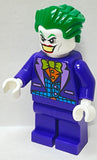 LEGO Joker Minifigure 2015 sh0206 Jokerland 76035 | Cracked Arms