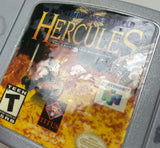 Hercules: The Legendary Journeys Nintendo 64 N64 Original Game | 2000 Tested & Cleaned | Blockbuster Label | Authentic (Yellowing on Jewel Case)