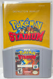 Pokemon Stadium Nintendo 64 N64 Original Game with Manual | 2000 Tested & Cleaned | Authentic