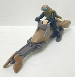 Micro Machines Star Wars Luke Skywalker Endor Speeder Bike (74-Z) Galoob | MFG 1996 | No Stand