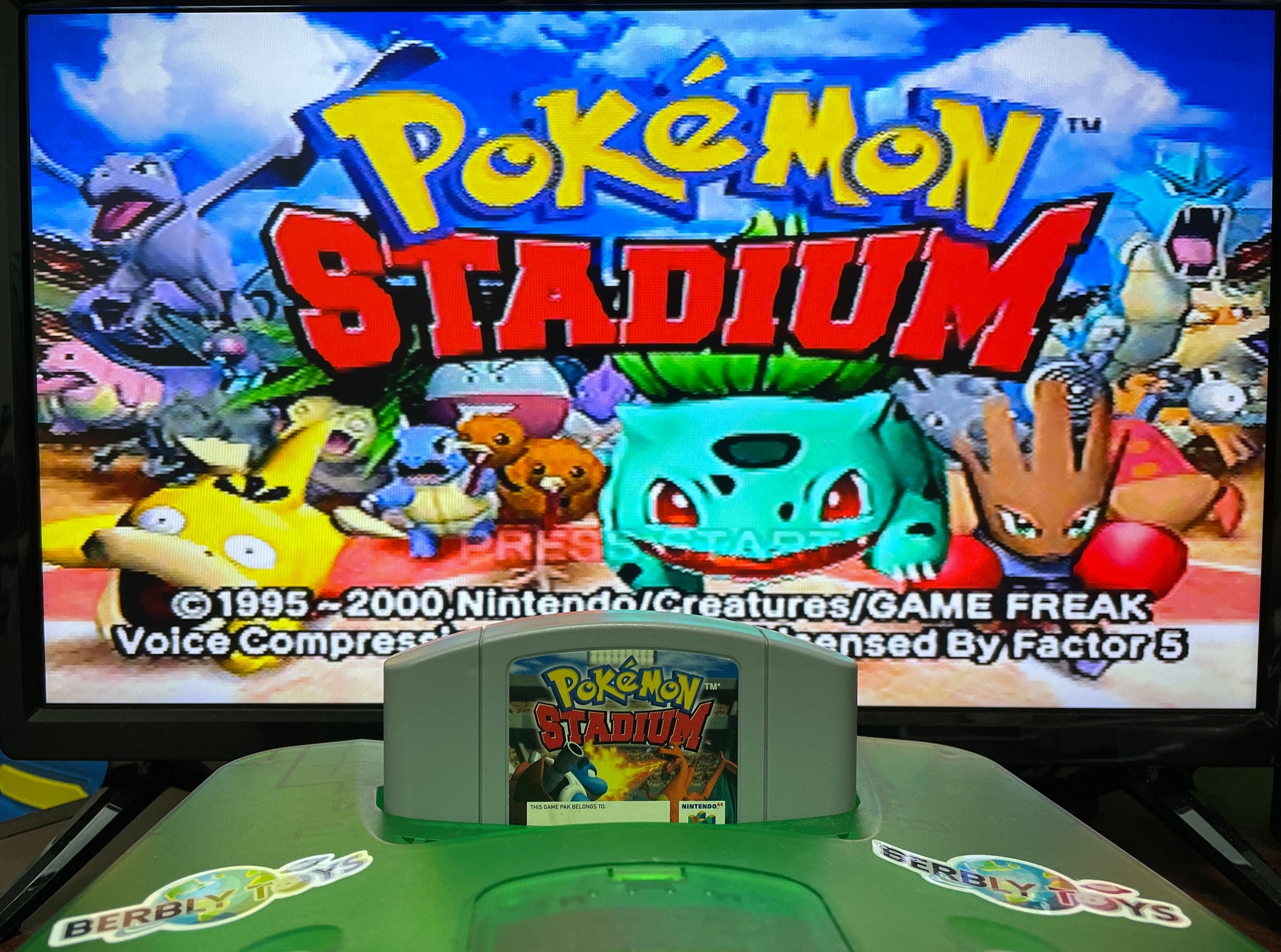 Pokemon Stadium for Nintendo outlet 64 Video Game Authentic