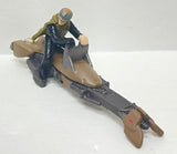 Micro Machines Star Wars Luke Skywalker Endor Speeder Bike (74-Z) Galoob | MFG 1996 | No Stand