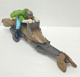 Micro Machines Star Wars Leia Endor Speeder Bike (74-Z) Galoob | MFG 1996 | No Stand