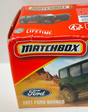 Matchbox 2021 Ford Bronco 2025 Power Grabs | #30 Diecast 1:64 Model | Damaged Box
