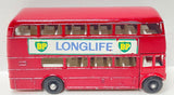 Lesney Matchbox 1965 Regular Wheels #5 Routemaster Bus | 'BP LONGLIFE'