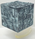 Micro Machines Star Trek Borg Cube Starship W/ Stand Galoob | MFG 1993