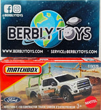 Matchbox 2015 F-150 Contractor Truck Power Grabs |(2025) #113 Diecast 1:64 Model