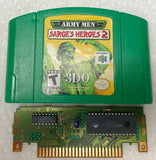 Army Men: Sarge's Heroes 2 Nintendo 64 N64 Original Game | 2000 Tested & Cleaned | Authentic