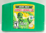 Army Men: Sarge's Heroes 2 Nintendo 64 N64 Original Game | 2000 Tested & Cleaned | Authentic