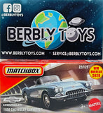 Matchbox 1958 Chevrolet Corvette Power Grabs | #22 Diecast 1:64 Model | 2026