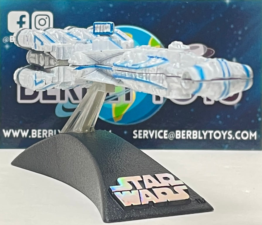 Star Wars Titanium Series ダイキャストモデル4点セット Star Wars Titanium Series Tantive IV (Blue) With Stand