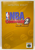 NBA Courtside 2 Nintendo 64 N64 Original Game with Manual | 1999 Tested & Cleaned | Authentic