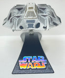 Star Wars Titanium Series Luke Skywalker's Snowspeeder With Stand | Hasbro | MFG C. 2007