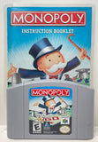 Monopoly Nintendo 64 N64 Original Game with Manual | 1999 Tested & Cleaned | Authentic