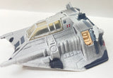 Star Wars Titanium Series Luke Skywalker's Snowspeeder With Stand | Hasbro | MFG C. 2007