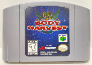 Body Harvest Nintendo 64 N64 Original Game | 1998 Tested & Cleaned | Authentic