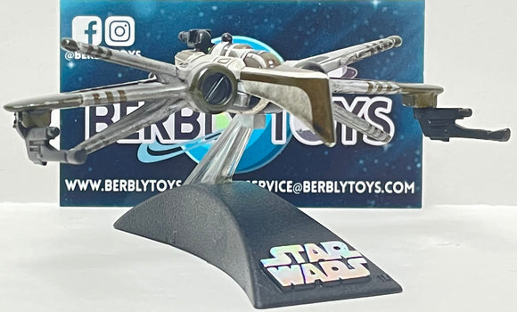 Star Wars Titanium Series ARC-170 Starfighter With Stand | Hasbro | MFG 2008