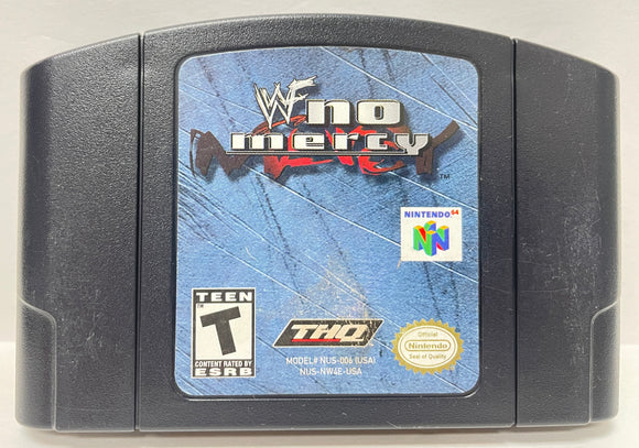 WWF No Mercy 64 Nintendo 64 N64 Original Game | 2000 Tested & Cleaned | Authentic