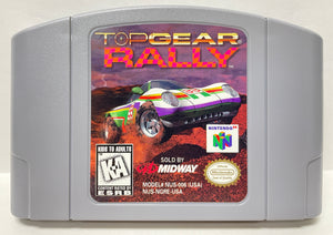 Top Gear Rally Nintendo 64 N64 Original Game | 1997 Tested & Cleaned | Authentic