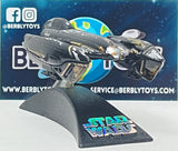 Star Wars Titanium Series General Grievous' The Soulless One Starfighter With Stand | Hasbro | MFG 2006