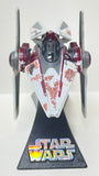 Star Wars Titanium Series Nimbus-Class V-Wing Starfighter With Stand | Hasbro | MFG 2007