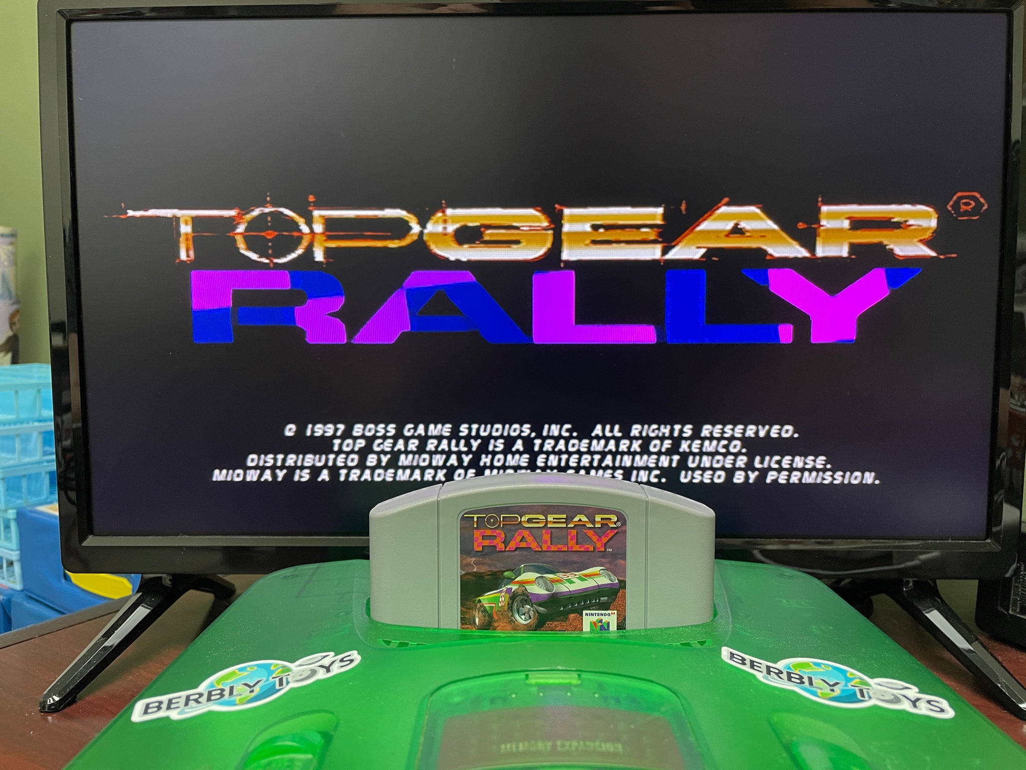 top gear 1997 Top Gear Rally Nintendo 64 N64 Original Game | 1997 Tested & Cleaned