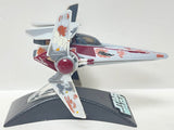 Star Wars Titanium Series Nimbus-Class V-Wing Starfighter With Stand | Hasbro | MFG 2007