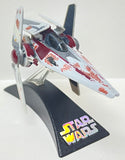 Star Wars Titanium Series Nimbus-Class V-Wing Starfighter With Stand | Hasbro | MFG 2007