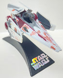 Star Wars Titanium Series Nimbus-Class V-Wing Starfighter With Stand | Hasbro | MFG 2007