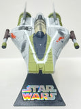 Star Wars Titanium Series A-Wing Starfighter (Green) With Stand | Hasbro | MFG 2005